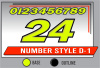 LAYERED NUMBER SET D-1